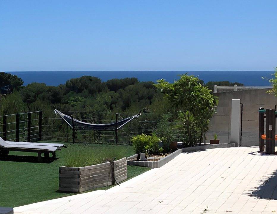 Bas de villa, Côte Bleue vue mer, piscine, jacuzzi sauna, parking in Sausset-les-Pins, Région d'Istres