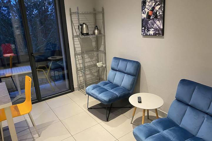 Gîte pour 2 personnes, avec balcon à Alleuze - 4