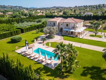 Villa in Selva, Mallorca Inselmitte für 8 