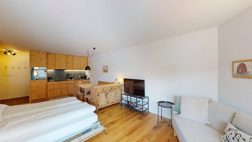 Ferienwohnung für 2 Personen, mit Terrasse in Pontresina