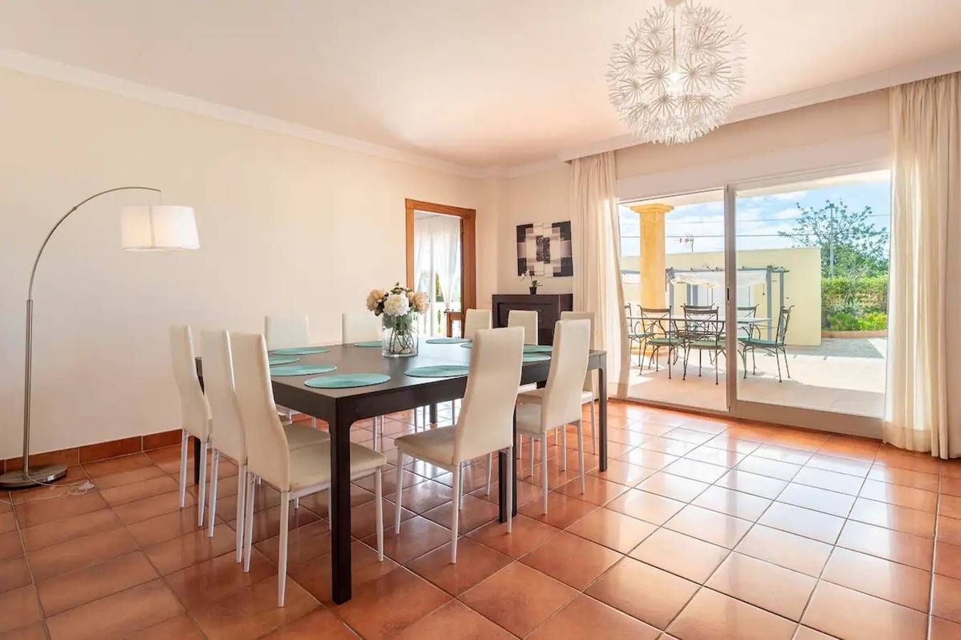 Villa 'Can Pedra Junto A Playa Den Bossa' with Sea View, Wi-Fi and Air Conditioning in Sant Jordi de ses Salines, Sant Josep de sa Talaia