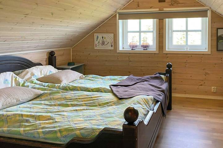Hütte in der Nähe des Tveitafossen und des Fitjarfjellet in Fitjar