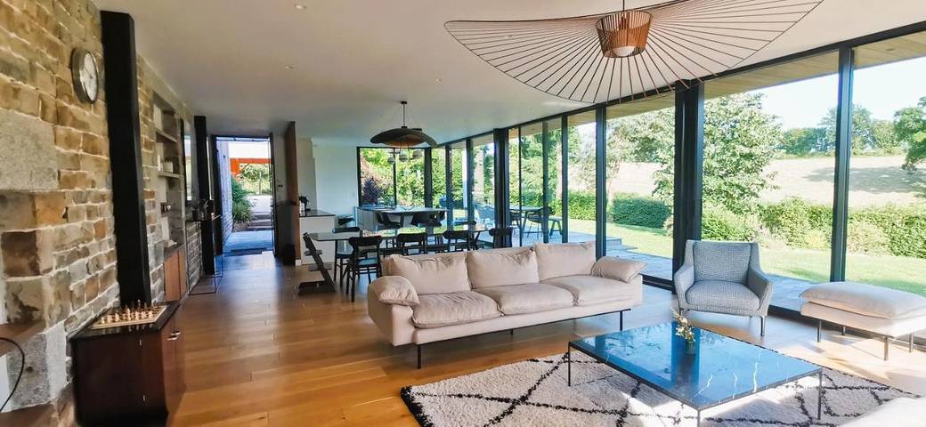 Location de vacances pour 10 personnes, avec terrasse et vue dans Souleuvre-en-Bocage - 4