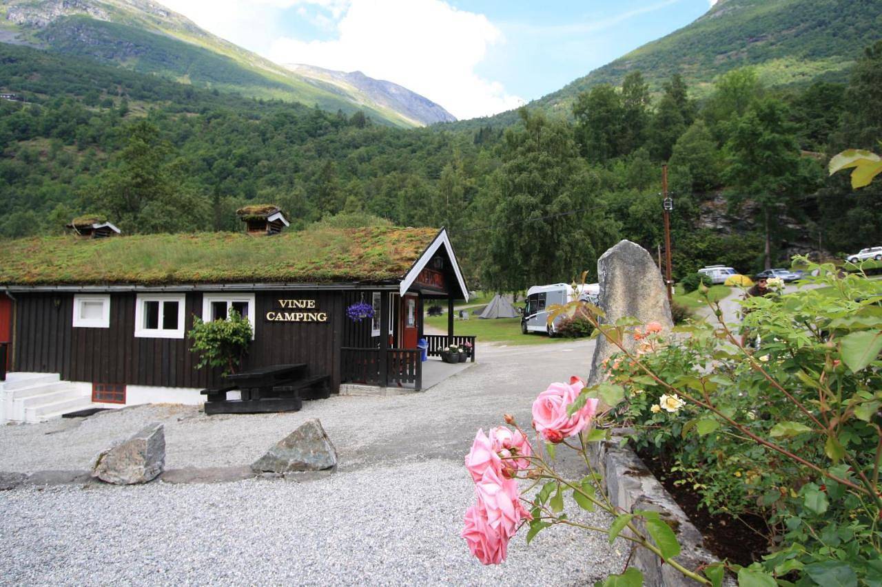 Vinje Camping in Geiranger, Stranda