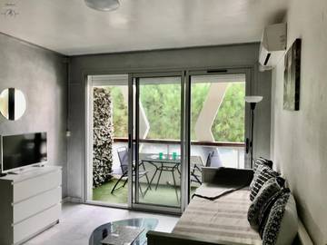 Gîte pour 2 personnes, avec terrasse dans Plage du Point-Zéro