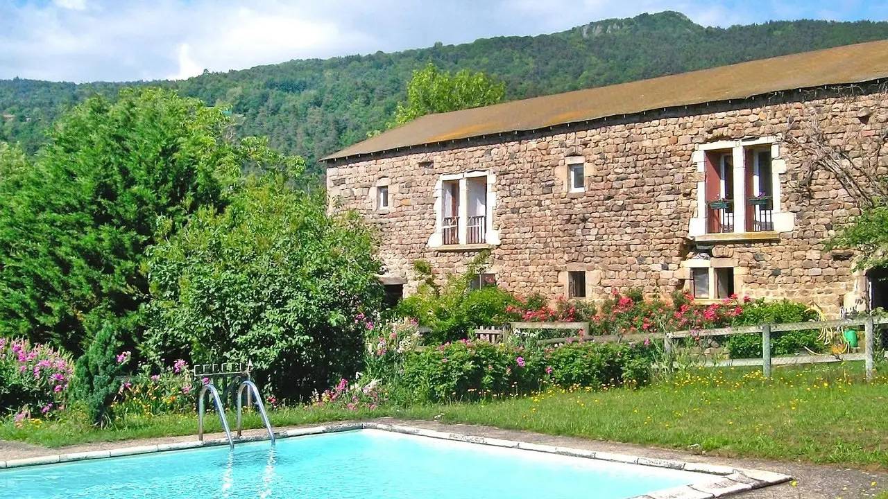 Appartement de vacances entier, Appartement de vacances pour 6 personnes avec terrasse in Retournac, Haute-Loire