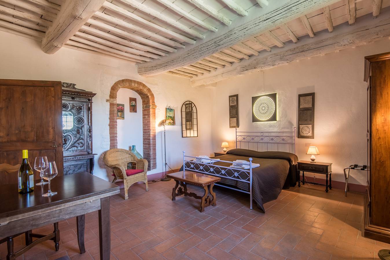 Appartement Casale Rosennano - Riserva met gemeenschappelijke tuin & Wi-Fi in Castelnuovo Berardenga (Comune), Chianti