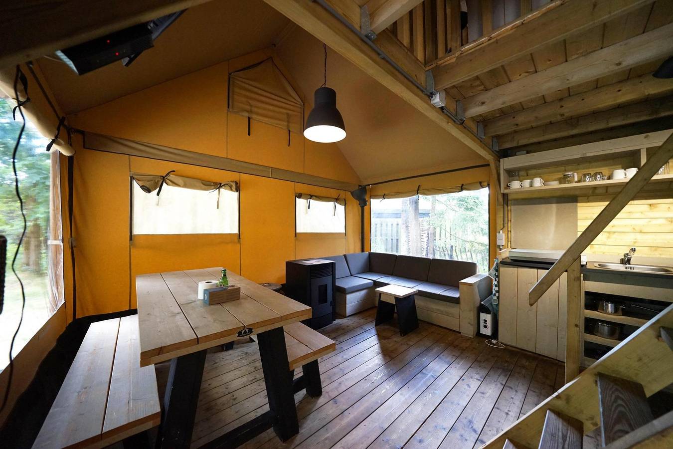 Europarcs De Wije Werelt — Lodgetent 5 in Hoge Veluwe