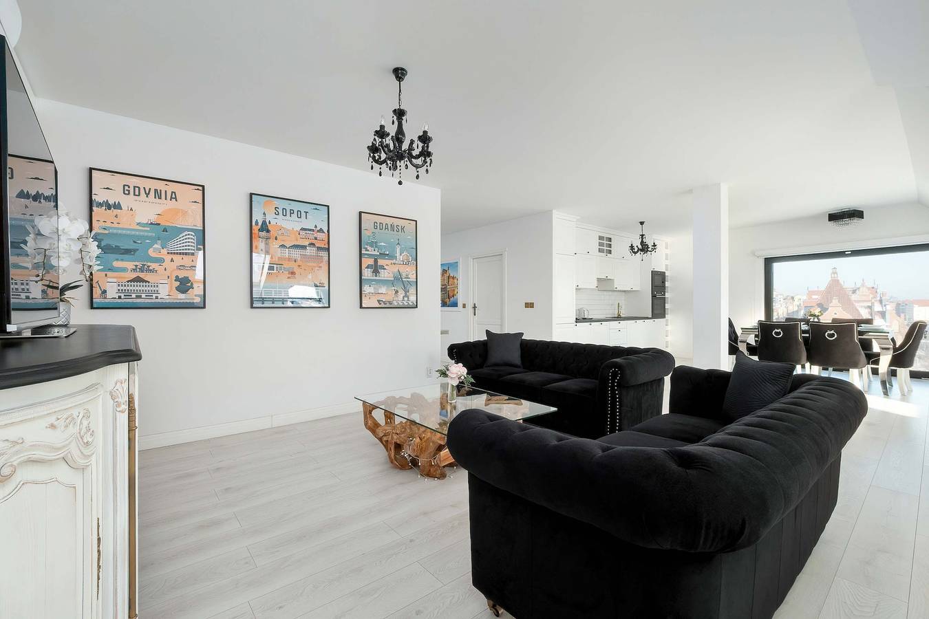 Appartamento intero, Spacious Apartment | Parking, Air Conditioning, Close to the River in Danzica, Tripla Città