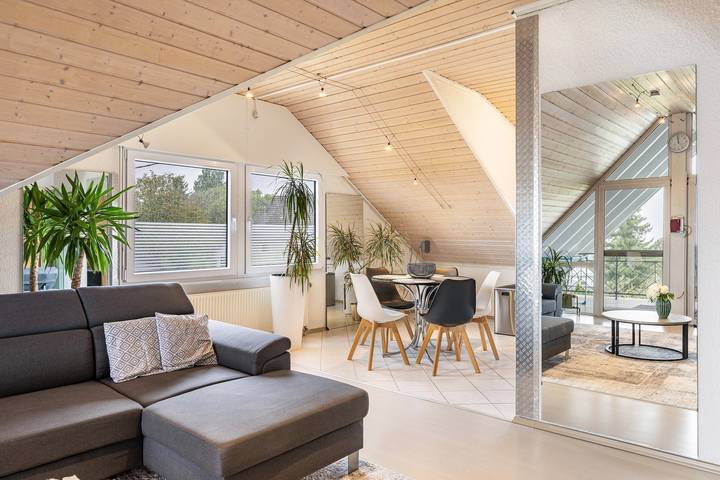 Vakantiewoning voor 4 personen, met Balkon in de Schwäbische Alb