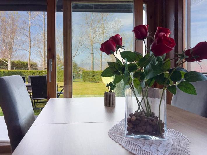 Appartement de vacances pour 6 personnes, avec vue ainsi que jardin et terrasse