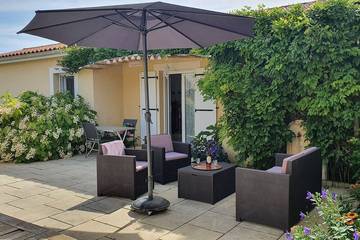 Location de vacances pour 2 personnes, avec jardin et terrasse à Saint-Georges-lès-Baillargeaux