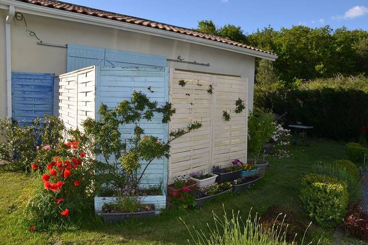 Location de vacances pour 2 personnes, avec Jardin à Bedenac