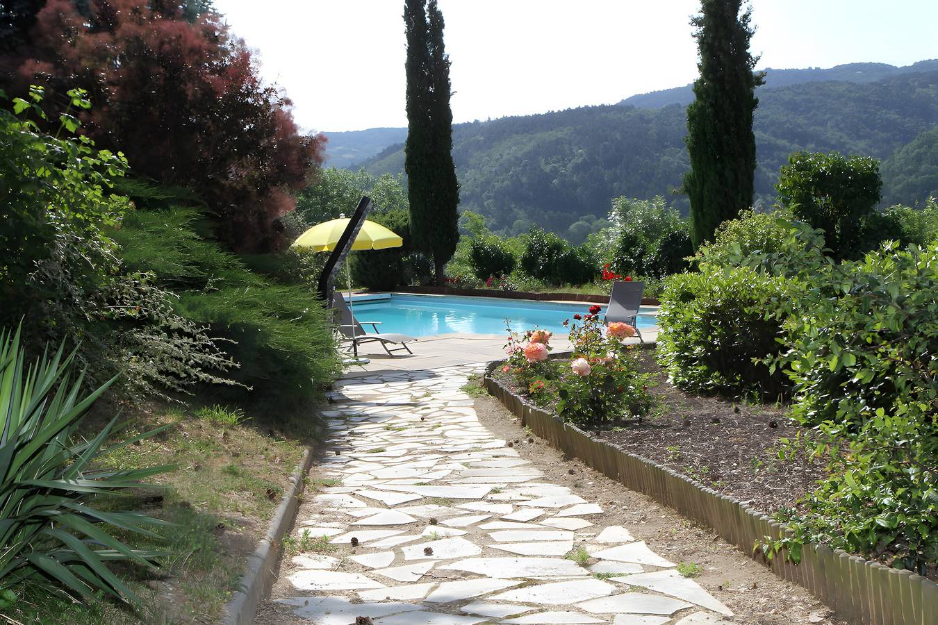 Maisonnette Les Issignols : vue montagne, Wi-Fi et climatisation in Colombier-le-Vieux, Région de Tournon-sur-Rhône