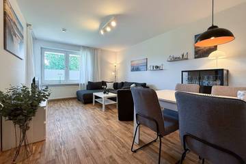 Ferienwohnung für 4 Personen, mit Terrasse und Garten in Duhnen