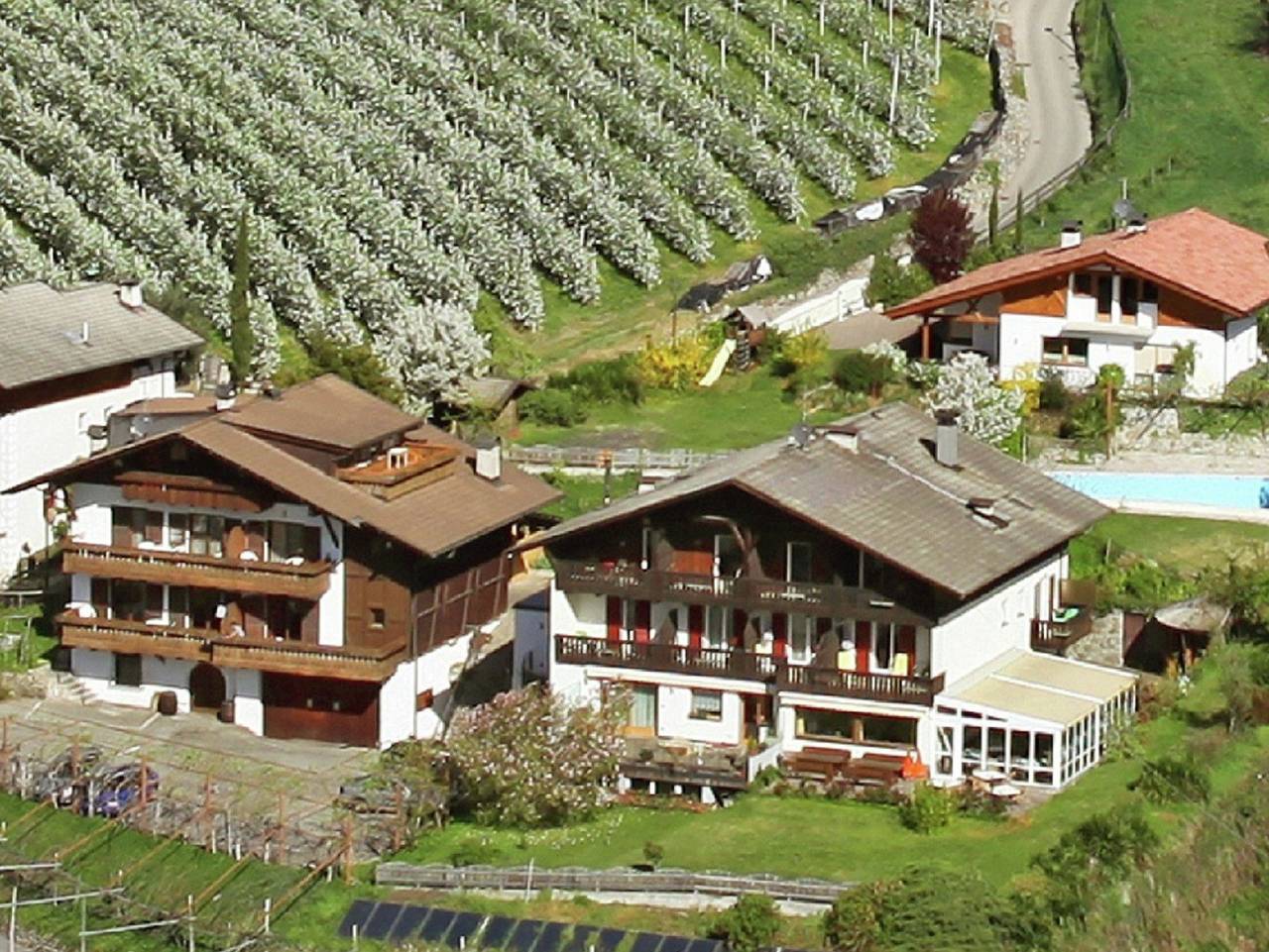 Ganze Ferienwohnung, Ferienwohnungen Spisshof - Ferienwohnung B (ca. 40m²) in Algund, Texelgruppe