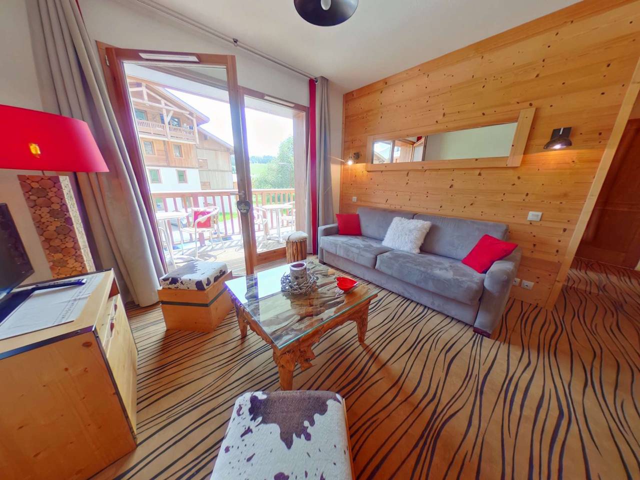 Appartement entier, Appartement 3 pièces, 6 personnes, balcon, proche Les Saisies in Les Saisies, Région d'Albertville