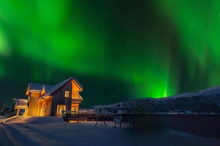 Villa für 12 Personen, mit Whirlpool und Sauna sowie Garten und Balkon in Norwegen