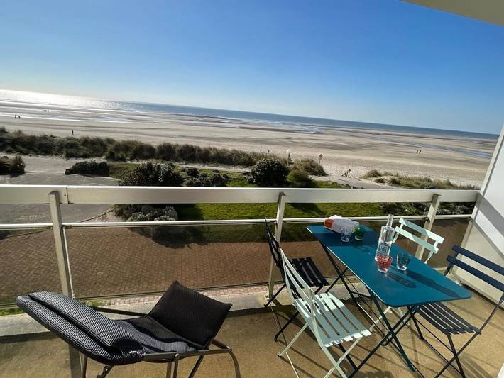 Location de vacances pour 6 personnes, avec vue et balcon à Neufchâtel-Hardelot