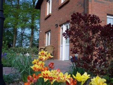 Ferienwohnung für 3 Personen, mit Terrasse in Dorf Mecklenburg