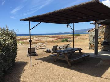 Gîte pour 4 personnes, avec jardin et terrasse à Casaglione