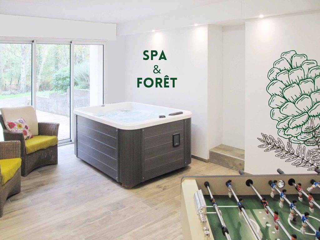 Grand Gîte Saumur-8-15 personnes - Piscine privée, Spa, Vue forêt in Saumur, Vallée de la Loire