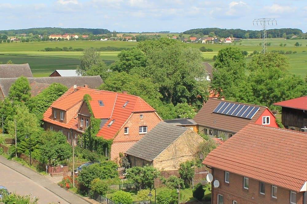 Ganze Wohnung, Moderne Fewo Adebar in einem sanierten Bauernhaus auf Cleo's Hof an der Müritz in Sietow-Dorf, Sietow