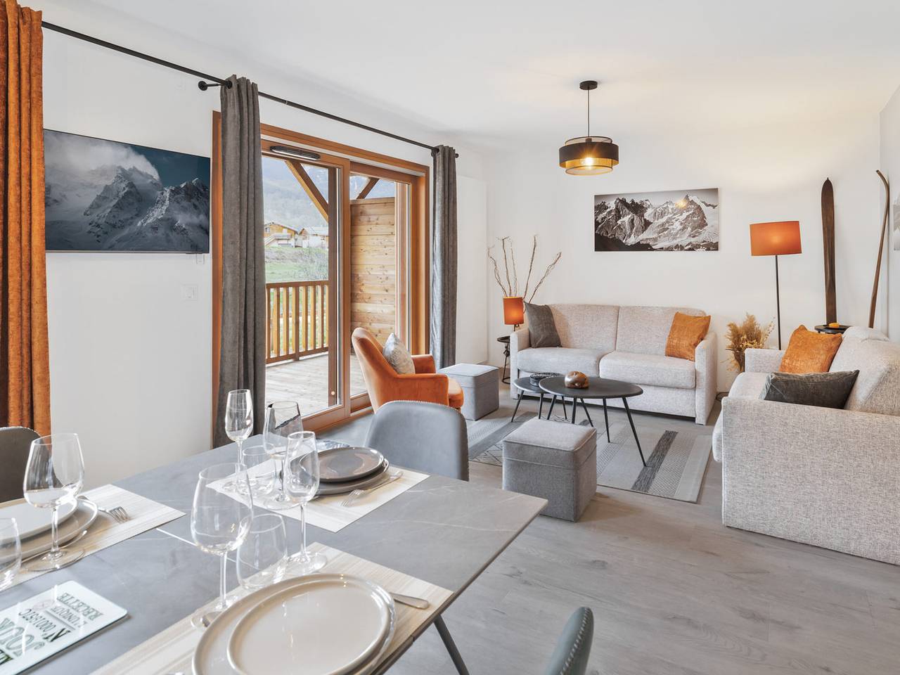 Apartamento entero, Dúplex nuevo con terraza y aparcamiento, 3 habitaciones en Serre Chevalier in Le Monêtier-les-Bains, Serre Chevalier