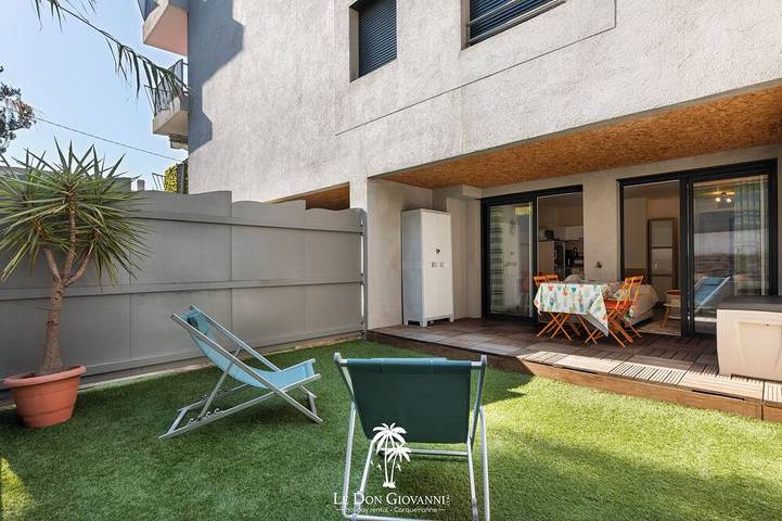 Appartement de vacances pour 2 personnes, avec terrasse et jardin