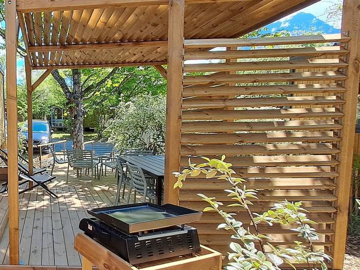 Camping für 6 Personen, mit Kinderpool, mit Haustier in Französische Alpen - 4