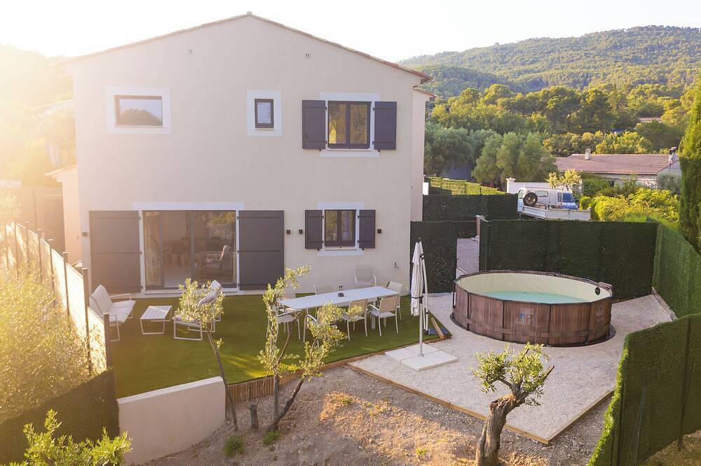 Villa le Jas de Bali - 4 bedrooms - Swimming pool and private parking in Figanières, Draguignan region