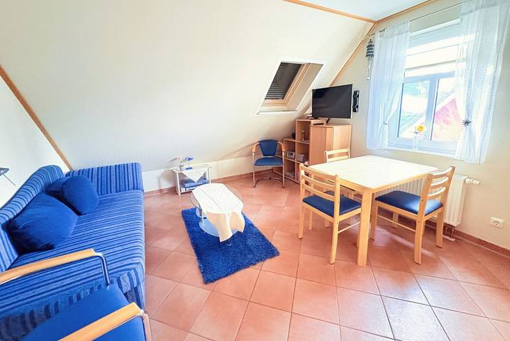 Ferienwohnung für 4 Personen, mit Ausblick und Garten, mit Haustier