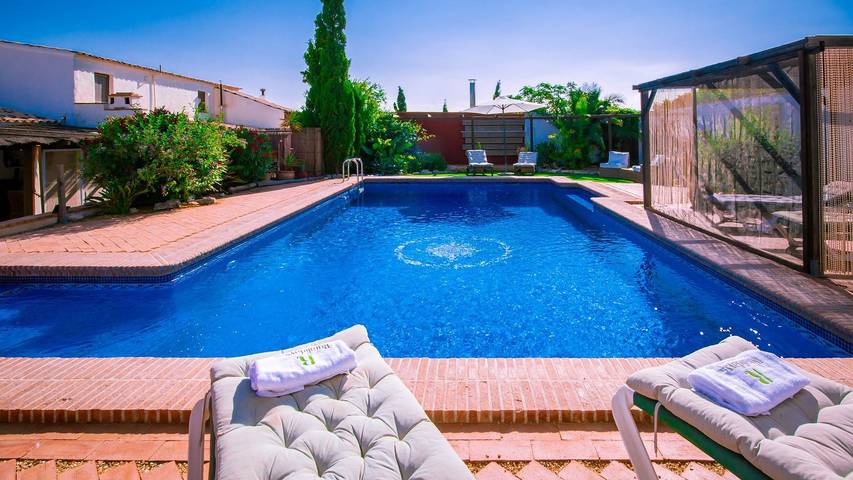 Casa de vacaciones para 4 personas, con Balcón/Terraza y Piscina en Huércal-Overa