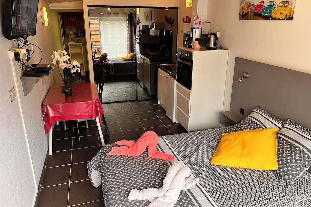 Comfortable Studio (jacuzzi/sauna/swimming pool Private in La Roche-sur-Yon, Vallée de la Loire