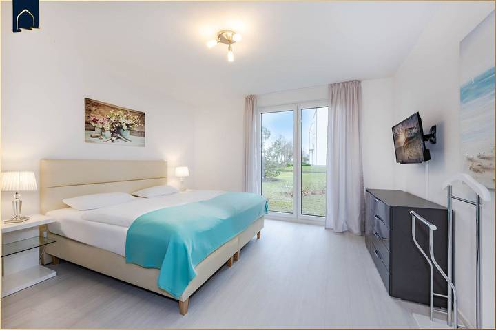 Ferienwohnung für 4 Personen, mit Garten und Ausblick sowie Seeblick und Sauna in Zirchow - 4