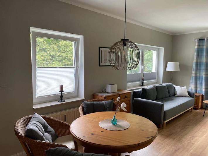 Ferienwohnung für 4 Personen, mit Balkon und Seeblick sowie Ausblick in Lalendorf - 3