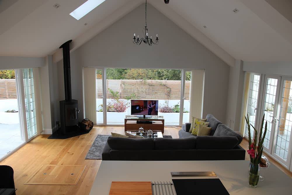 Offenes Ferienhaus nur wenige Gehminuten von Westbourne und Strand entfernt in Poole, Südwestengland