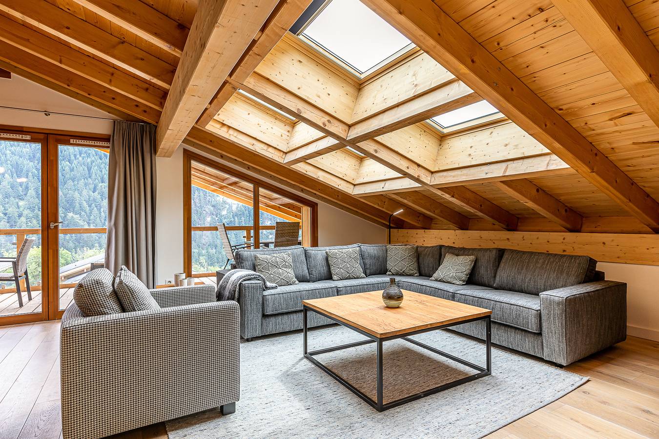 Alpchalets Portes du Soleil — Penthouse 6p. in Abondance, Les Portes du Soleil