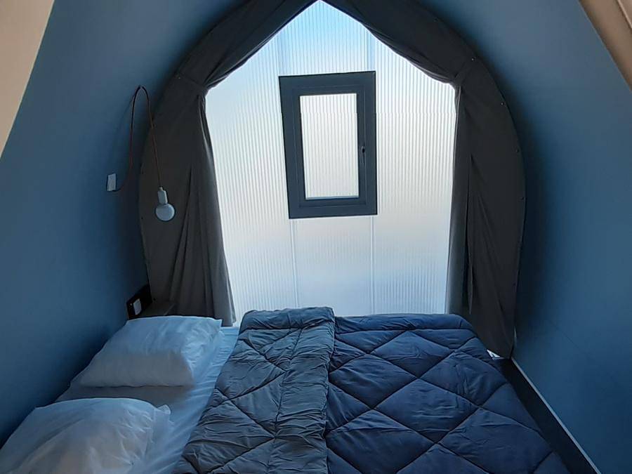 Flower Camping Le Rochelongue - Tent 4 persons - Coco Sweet 16m² - 2 bedrooms - without bathroom 4 pers in Cap d'Agde, Agde