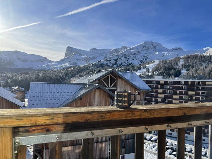 Appartement de vacances pour 6 personnes, avec balcon