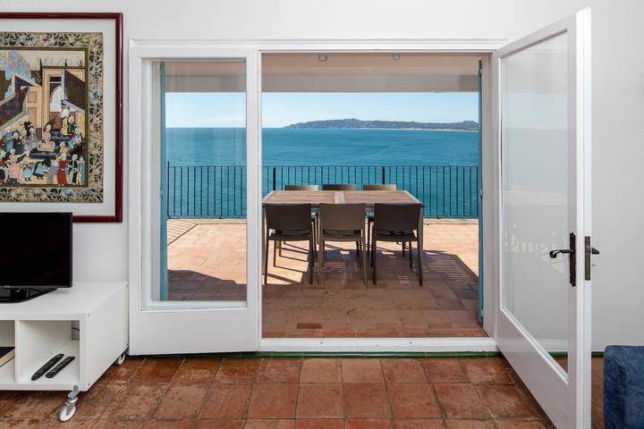 Casa rural para 12 personas, con Vistas al mar además de Terraza y Jardín en la Costa Brava