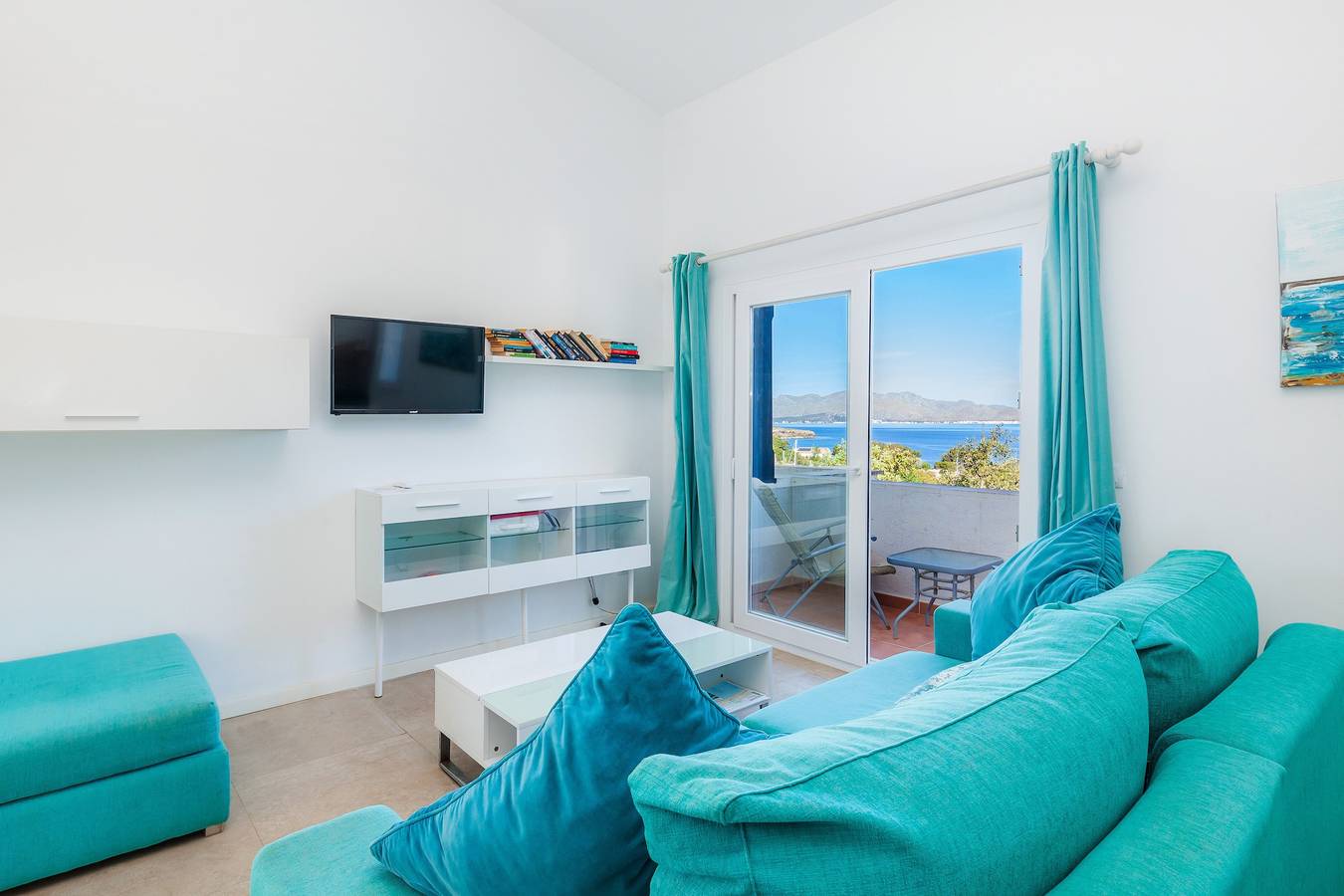 Maison de vacances 'Trevol Suits' avec vue sur mer, Wi-Fi et climatisation in Bonaire, Alcúdia