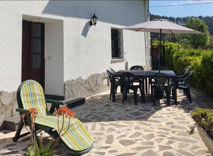 Casa rural para 8 personas, con terraza y vistas en Costa Vasca