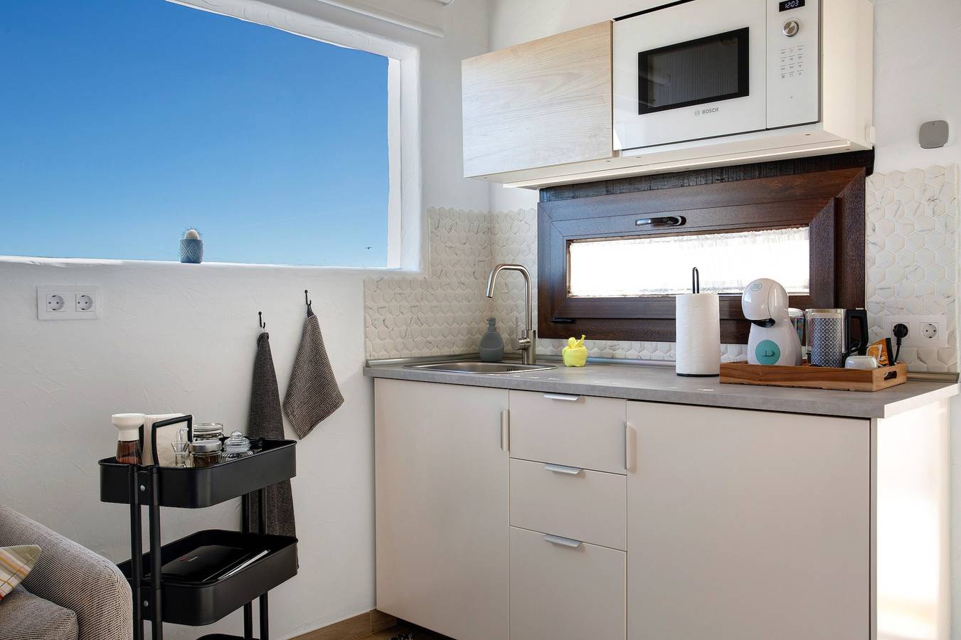 Studio entier, Studio « Appartement La Higuera » avec vue mer, Wi-Fi et climatisation in Arrecife, Lanzarote