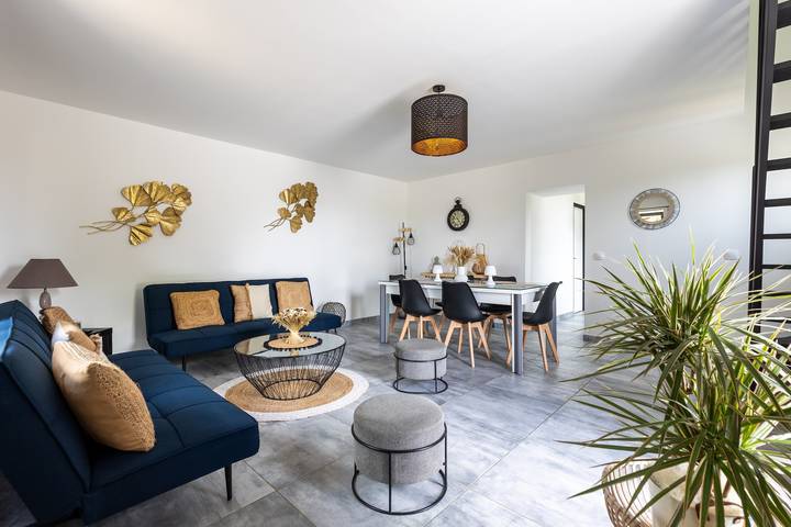 Maison de vacances pour 10 personnes, avec jardin, adapté aux familles en Gironde - 3