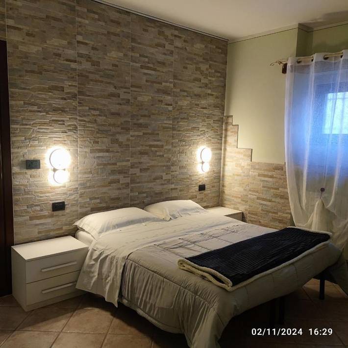 Gîte pour 8 personnes, avec Balcon ainsi que Jardin et Vue à Sommariva del Bosco