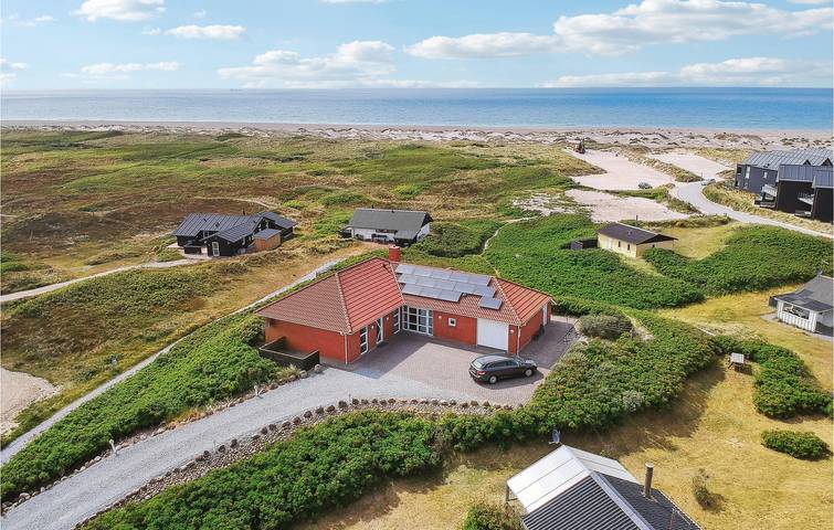 Ferienhaus für 6 Personen, mit Terrasse und Whirlpool sowie Garten und Sauna in Vorupør - 3