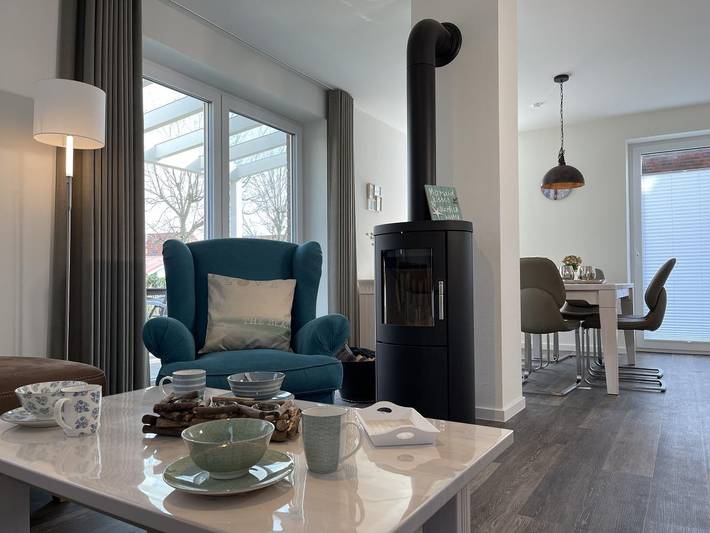 Ferienhaus für 6 Personen, mit Terrasse und Sauna