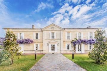 Château pour 10 personnes, avec terrasse et jardin en Gironde