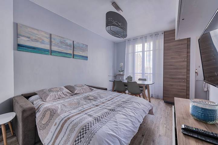 Ganze Wohnung, Beautiful 3-room apartment, between Paris and EuroDisney in Nogent-sur-Marne, Val-de-Marne